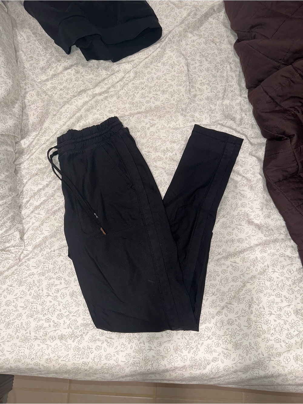 Cherokee Women's Black Skinny Drawstring Pants